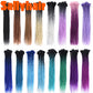 SallyHair 25 Colors 5/10 Strands Dreadlocks Hair Extensions For Women Handmade Dreads Locs Synthetic Crochet Braiding Hair