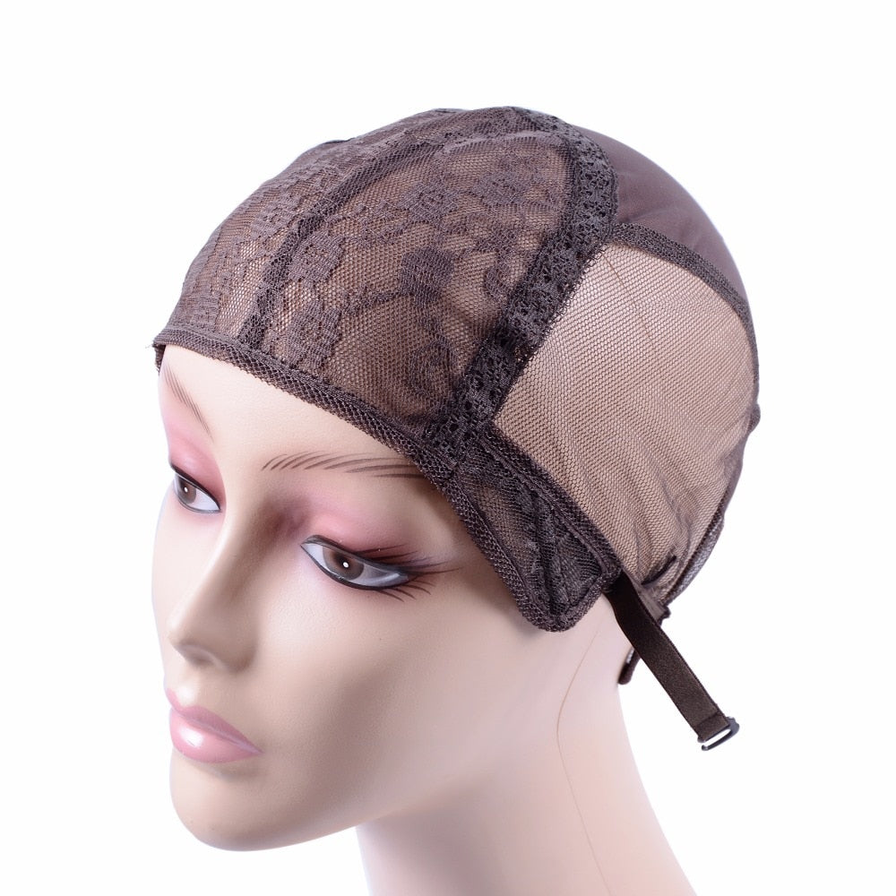 Lace Wig cap for making wigs with adjustable strap on the back weaving cap size S/M/L/XL glueless wig caps hair net hairnets