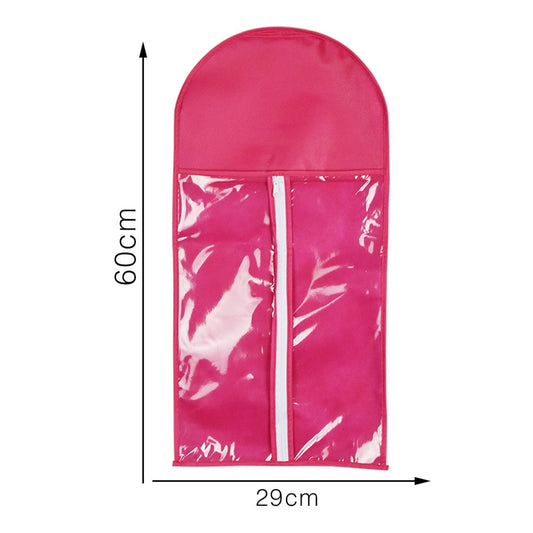 1pc Hair Extensions Wigs Storage Bag with Wig Hanger Dust Proof Protective Wig Storage Holder for Styling Accessories