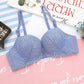 Women's Bras Sexy Lace Wireless Bra Front Closure Push Up Bra Comfortable Seamless Underwear Female Lingerie Plus Size 90b