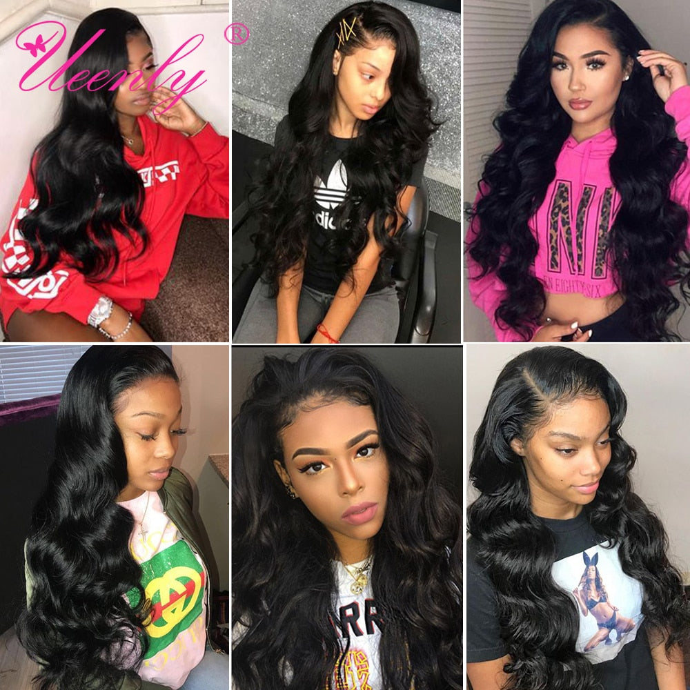 13x4 Lace Front Human Hair Wigs Brazilian Body Wave Lace Front Wig 360 HD Lace Frontal Wigs For Women Human Hair Closure Wig