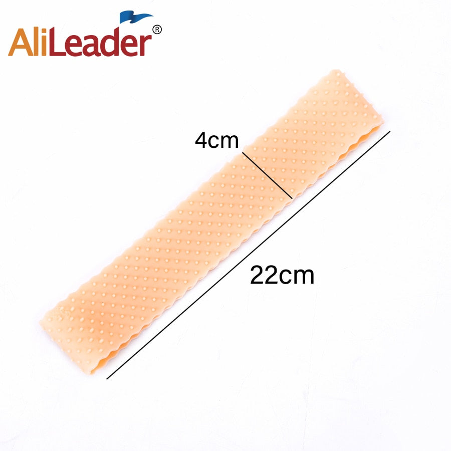 Alileader Wig Grip Headband Adjustable Silicone Band For Lace Frontal Wigs Silicone Band 22Cm High Elasticity Rubber Hair Band