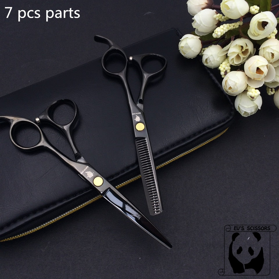 Smith Chu Hair Scissors Professional Hairdressing Scissors High Quality Cutting Thinning Scissor Shears Hairdresser Barber Razor