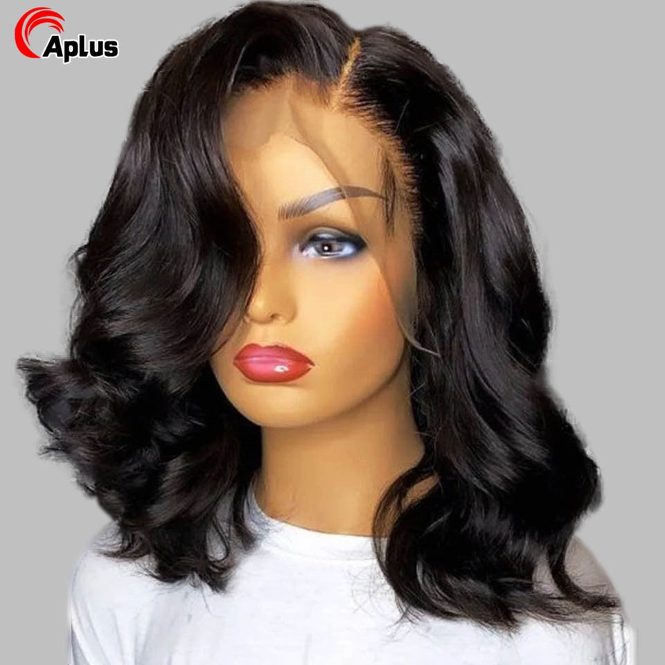 human hair lace front wigs