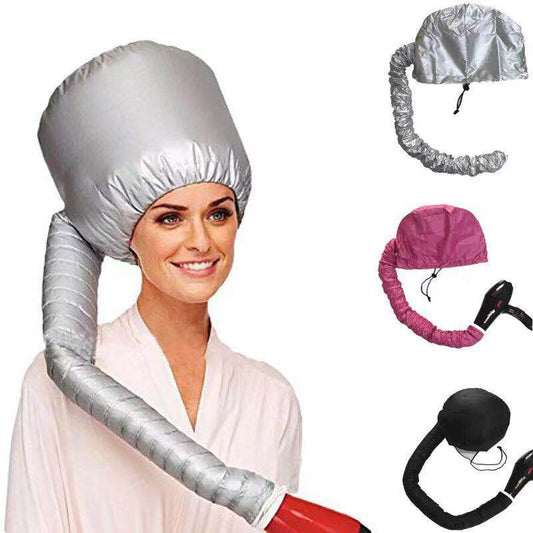 Portable Hair Dryer Barbershop Oil Cap Salon Home Hairdressing Hat Bonnet Caps Attachment Hair Care Perm Helmet Hair Steamer