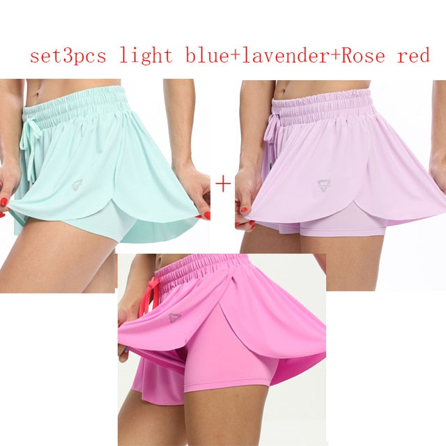 New Women&#39;s Sports Running Shorts Athletic Elastic  Workout Shorts Active Yoga Jogging Hiking Shorts Lounge Travel Summer Shorts