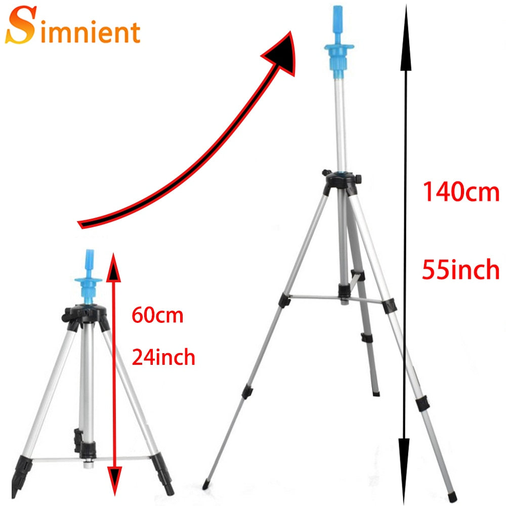 Simnient Adjustable Tripod Stand Holder Mannequin Head Tripod Hairdressing Training Head Holder Top Selling Hair Wig Stands Tool