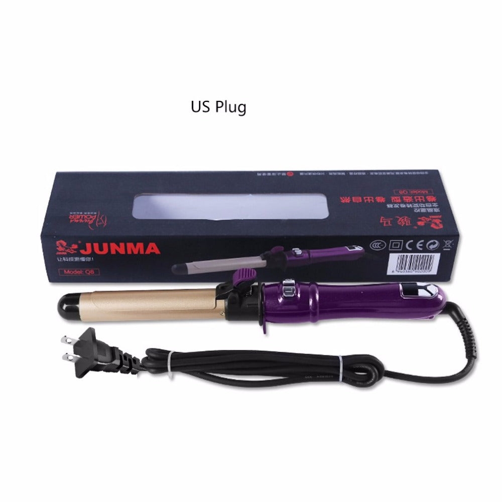 Automatic Hair Curler Stick Professional Rotating Curling Iron Ceramic Roll Curling 360-degree Automatic Rotation Curling Tools