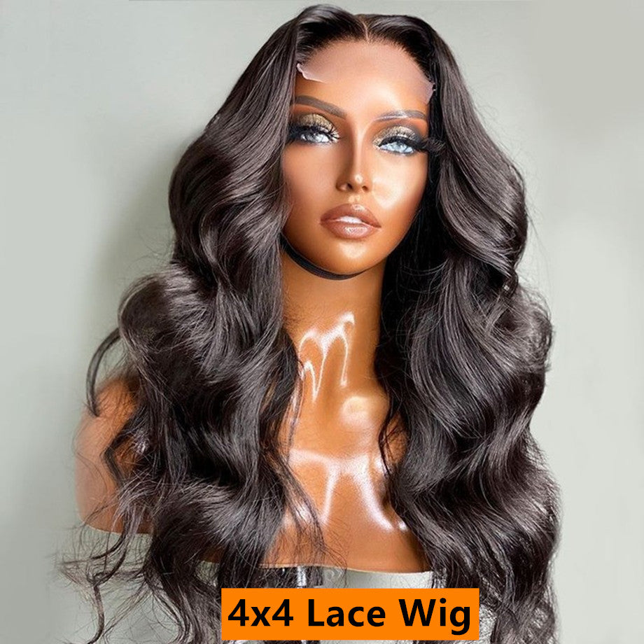 30 40 inch Body Wave Lace Wig 13x6 Lace Frontal Human Hair Wigs Brazilian Loose Water Wave 5x5 Lace Closure Wig for Black Women